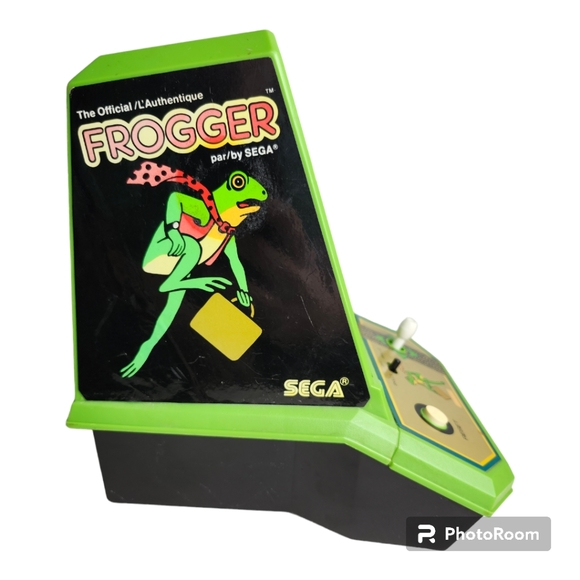 RARE Vintage SEGA COLECO 1981 Frogger Tabletop Mini Arcade Game  Tested - Picture 6 of 15